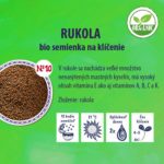 Rukola bio semienka na klíčenie - bio klíčky